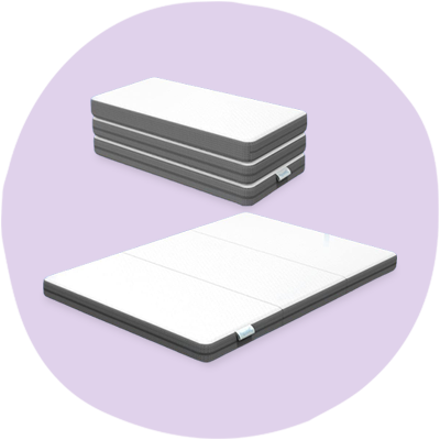 Papablic tri-fold pack and play mattress